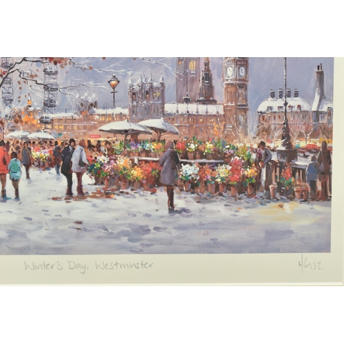 304 - HENDERSON CISZ (BRAZIL 1967) 'WINTER'S DAY WESTMINSTER', a limited edition print on paper, 489/2500 ... 