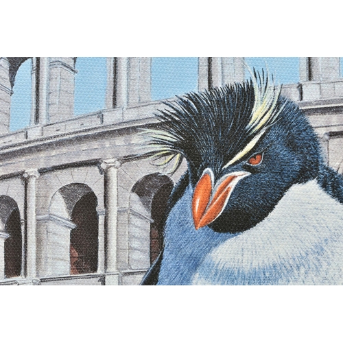 305 - STEVE TANDY (BRITISH 1973) 'ROMAN HOLIDAY', a signed limited edition print on board depicting two pe... 