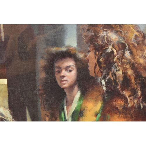 321 - ROBERT LENKIEWICZ (1941-2002) 'ANNA IN YELLOW KIMONO AT LOWER COMPTON', a proof print edition on pap... 