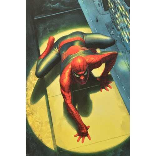 322 - ALEX ROSS FOR MARVEL COMICS (AMERICAN CONTEMPORARY) 'THE SPECTACULAR SPIDERMAN', a signed limited ed... 