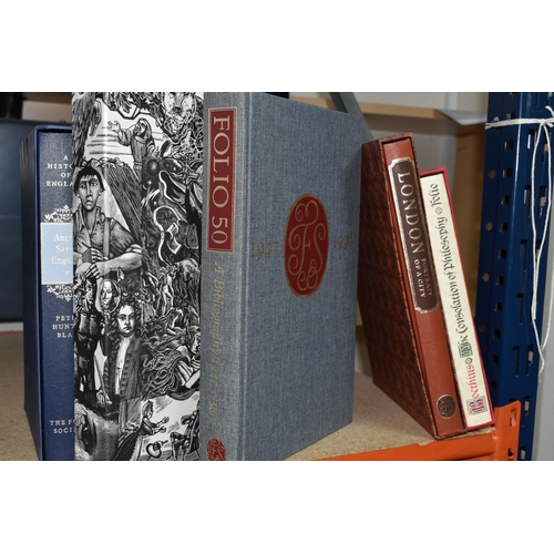 408 - THE FOLIO SOCIETY, nine historical titles comprising six volumes of A History Of England by Sheppard... 