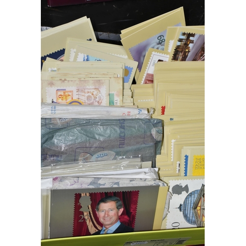 420 - THREE BOXES OF ROYAL MAIL POSTCARDS containing approximately 294 complete sets, 102 in PHQ wrapper u... 