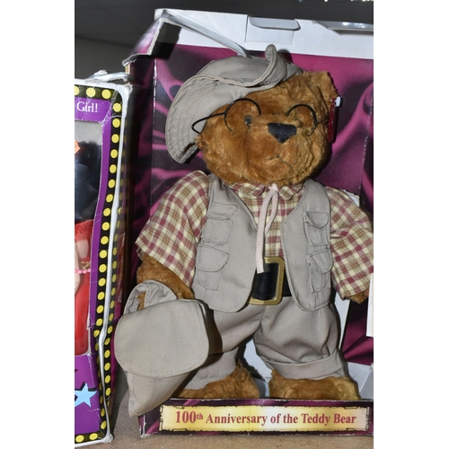 468 - A GROUP OF SOFT TOYS, comprising a boxed limited edition - 3501742 Disney Star Wars 'Meerkat Movies'... 