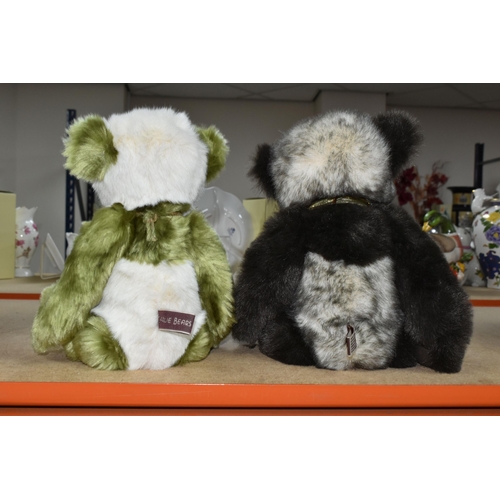 493 - TWO CHARLIE BEARS, comprising 'Rodley' CB104717B and 'Dexter' CB183923, both have cardboard swing ta... 