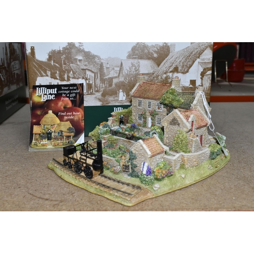 503 - A BOXED LIMITED EDITION LILLIPUT LANE SCULPTURE, Pockerley Manor - Beamish L2432 no 461/500 (no cert... 