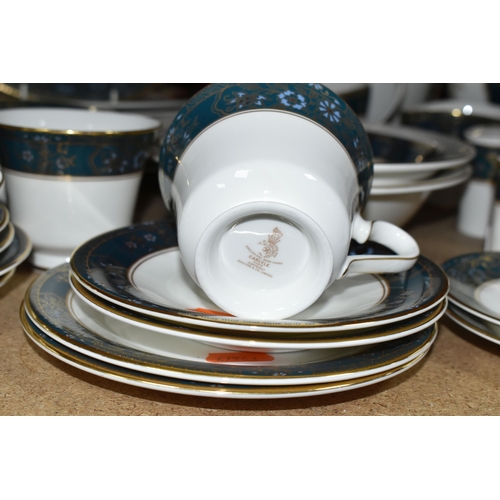 506 - A ONE HUNDRED AND TWELVE PIECE ROYAL DOULTON CARLYLE H5018 DINNER SERVICE, comprising a teapot, a co... 