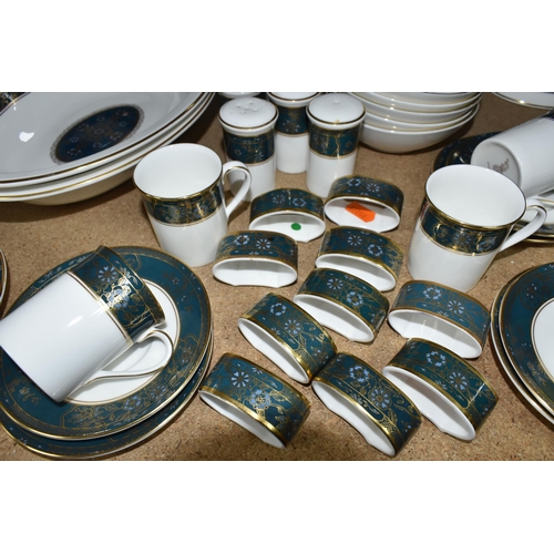 506 - A ONE HUNDRED AND TWELVE PIECE ROYAL DOULTON CARLYLE H5018 DINNER SERVICE, comprising a teapot, a co... 