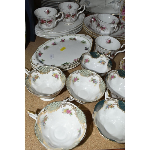 508 - A GROUP OF ROYAL ALBERT TEA AND DINNER WARES, including a twenty three piece Serena part tea set com... 