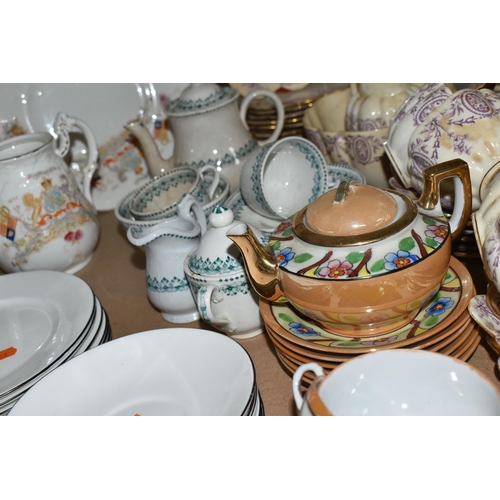 562 - SHELLEY AND PARAGON TEAWARES ETC, to include six Shelley saucers and side plates, twin handled servi... 