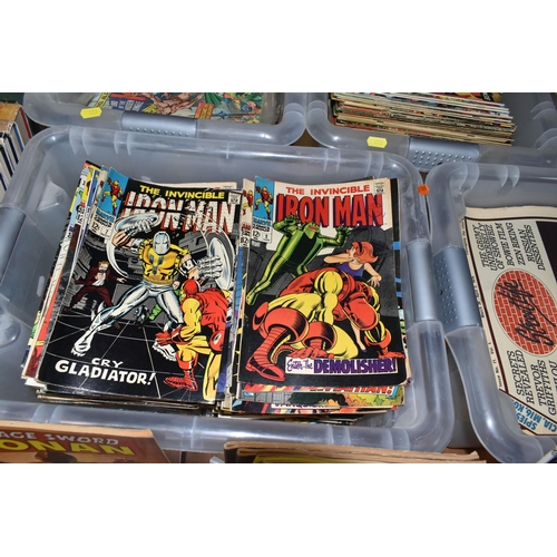 579 - OVER 1500 COMICS, 1960’s and 1970’sMarvel comics, including The Amazing Spider-Man, Uncanny X-Men, T... 