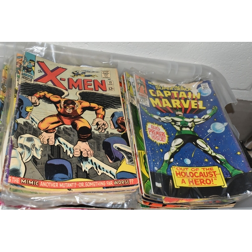 579 - OVER 1500 COMICS, 1960’s and 1970’sMarvel comics, including The Amazing Spider-Man, Uncanny X-Men, T... 