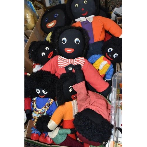 601 - A COLLECTION OF ASSORTED SOFT TOY FIGURES, various styles and sizes, assorted makers, including hand... 