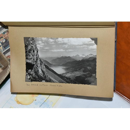 606 - ONE BOX OF EPHEMERA containing an album of 100 modern postcards including 'forever friends' transpor... 