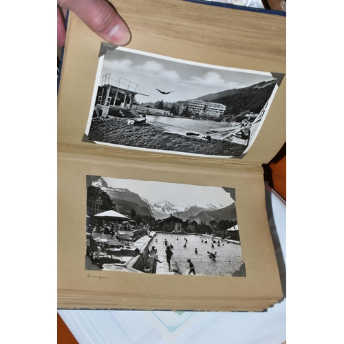 606 - ONE BOX OF EPHEMERA containing an album of 100 modern postcards including 'forever friends' transpor... 