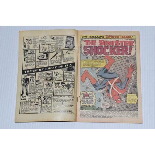 654 - AMAZING SPIDER-MAN NO. 46 MARVEL COMIC, first appearance of Shocker, comic shows signs of wear, and ... 