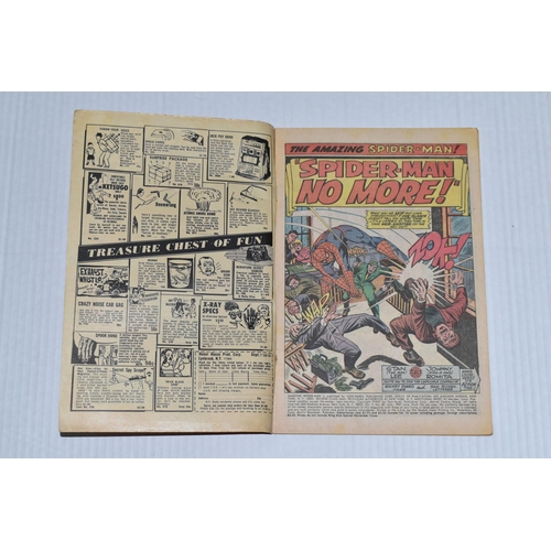 655 - AMAZING SPIDER-MAN NO. 50 MARVEL COMIC, first appearance of Kingpin, comic shows signs of wear, but ... 