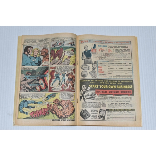 664 - FANTASTIC FOUR NOS. 52 & 53 MARVEL COMICS, first appearance of Black Panther, comics show signs of w... 