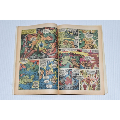 665 - FANTASTIC FOUR KING-SIZE SPECIAL NO. 6 MARVEL COMIC, birth of Franklin Richards, comic shows signs o... 