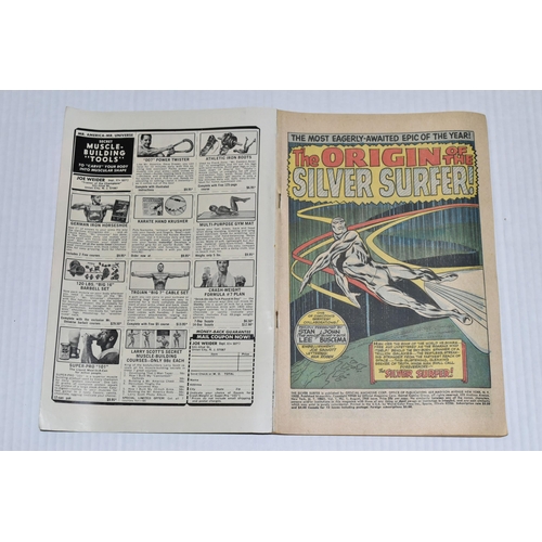 673 - SILVER SURFER NO. 1 MARVEL COMIC, first solo Silver Surfer comic, comic shows signs of wear, but all... 