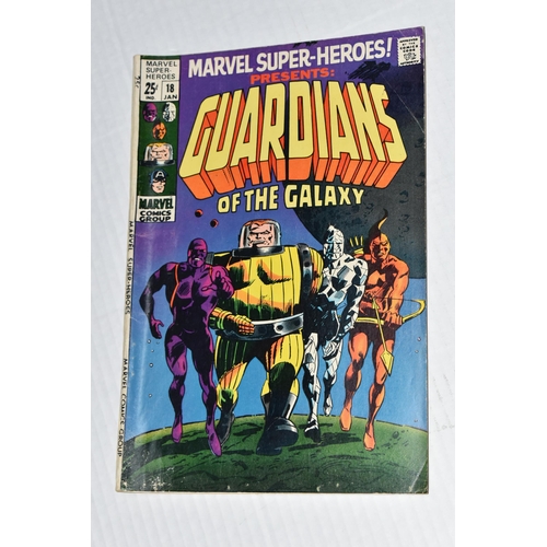 681 - MARVEL SUPER-HEROES NO. 18 MARVEL COMIC, first appearance of the Guardians Of The Galaxy, comic show... 