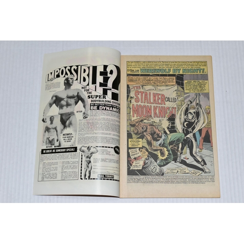 683 - WEREWOLF BY NIGHT NOS. 32 & 33 MARVEL COMICS, first appearance of Moon Knight, comics show signs of ... 