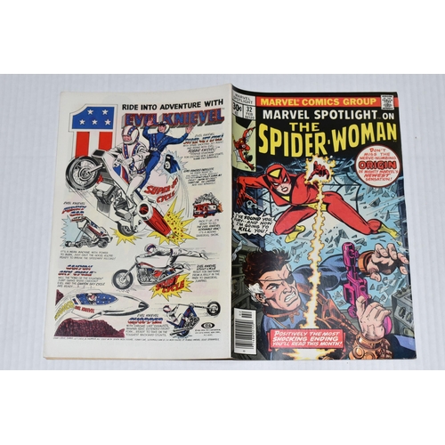 685 - MARVEL SPOTLIGHT NO. 32 MARVEL COMIC, first appearance of Spider-Woman, comic shows signs of wear, b... 