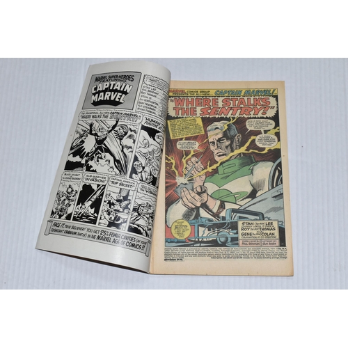 687 - MARVEL SUPER-HEROES NO. 13 MARVEL COMIC, first appearance of Carol Danvers, comic shows signs of wea... 