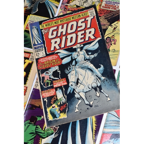 689 - COMPLETE ORIGINAL GHOST RIDER VOLUME 1 MARVEL COMICS, features the first appearance of the original ... 