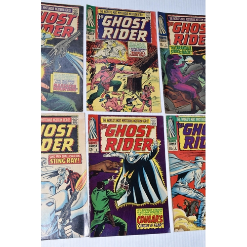 689 - COMPLETE ORIGINAL GHOST RIDER VOLUME 1 MARVEL COMICS, features the first appearance of the original ... 