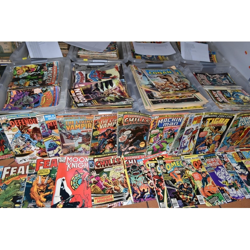 579 - OVER 1500 COMICS, 1960’s and 1970’sMarvel comics, including The Amazing Spider-Man, Uncanny X-Men, T... 