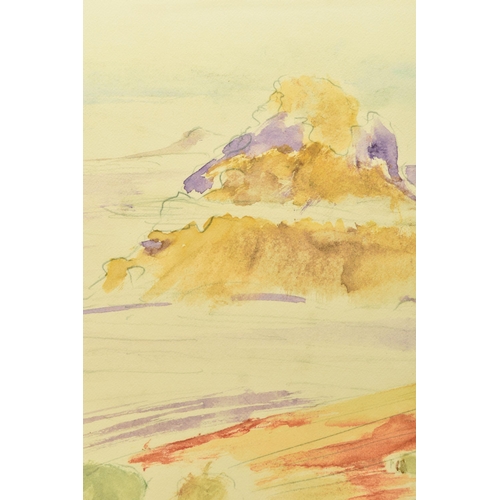 315 - JIMI HENDRIX (AMERICA 1942-1970) 'MOUNTAIN IN THE CLOUDS', a limited edition print of a landscape or... 