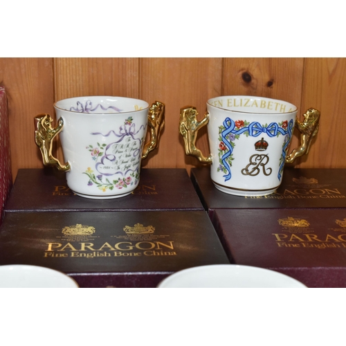 357 - A GROUP OF ROYAL COMMEMORATIVE CERAMICS, to include a boxed Emma Bridgewater 'Golden Jubilee' four c... 