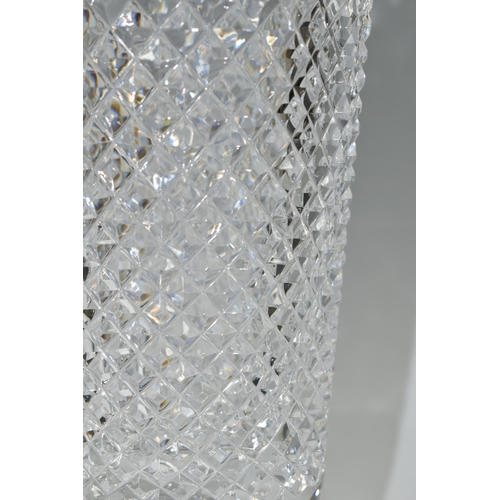 362 - A LARGE STUART CRYSTAL 'BEACONSFIELD' PATTERN VASE, height 37cm (1) (Condition Report: no obvious da... 