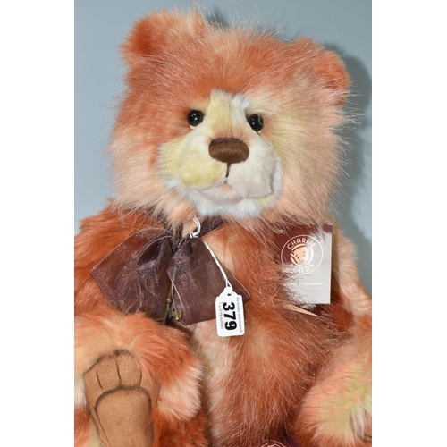 379 - A CHARLIE BEARS 'TANGO' TEDDY BEAR, no CB151527, designed by Isabelle Lee, height approximately 49cm... 