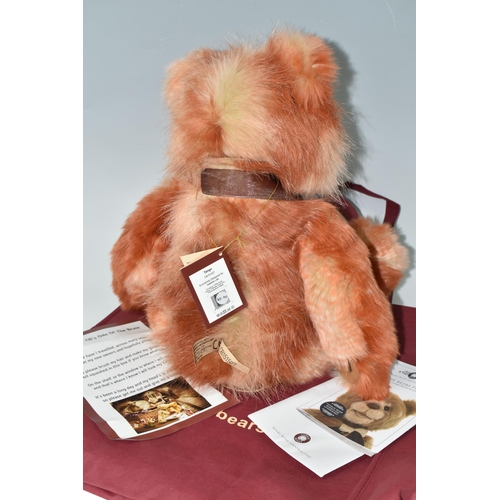 379 - A CHARLIE BEARS 'TANGO' TEDDY BEAR, no CB151527, designed by Isabelle Lee, height approximately 49cm... 