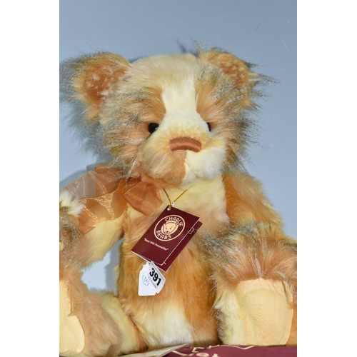 391 - A CHARLIE BEAR 'DINK' CB159014S, height approx. 51cm, with tags and labels attached, comes with Char... 