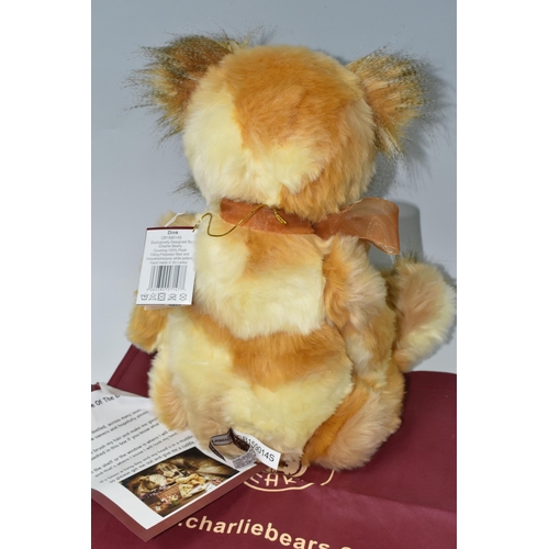 391 - A CHARLIE BEAR 'DINK' CB159014S, height approx. 51cm, with tags and labels attached, comes with Char... 