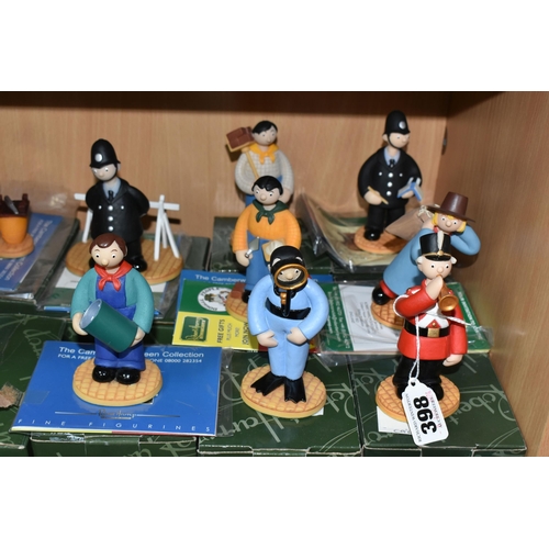 398 - TWELVE BOXED ROBBERT HARROP CAMBERWICK GREEN COLLECTION FIGURES, comprising CG60 The Bugler (Soldier... 