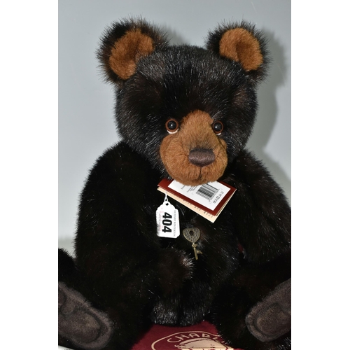 404 - A CHARLIE BEAR 'FRANK' CB161667, exclusively designed by Isabelle Lee, height approx. 48cm, with tag... 