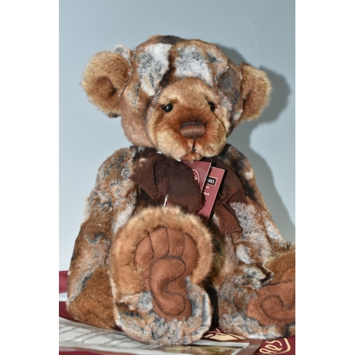 405 - A CHARLIE BEAR 'BASHFUL' CB141422, exclusively designed by Isabelle Lee, height approx. 41cm, with t... 