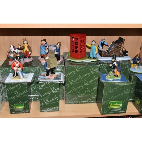 411 - TEN BOXED ROBBERT HARROP 'THE CAMBERWICK GREEN COLLECTION' FIGURES AND GROUPS, comprising CG89 Paddy... 