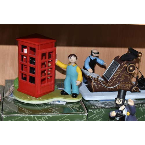 411 - TEN BOXED ROBBERT HARROP 'THE CAMBERWICK GREEN COLLECTION' FIGURES AND GROUPS, comprising CG89 Paddy... 