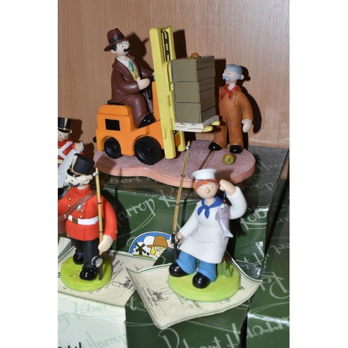 412 - SEVEN BOXED ROBERT HARROP 'THE CAMBERWICK GREEN COLLECTION' FIGURES AND GROUPS, comprising CGS04 Cap... 