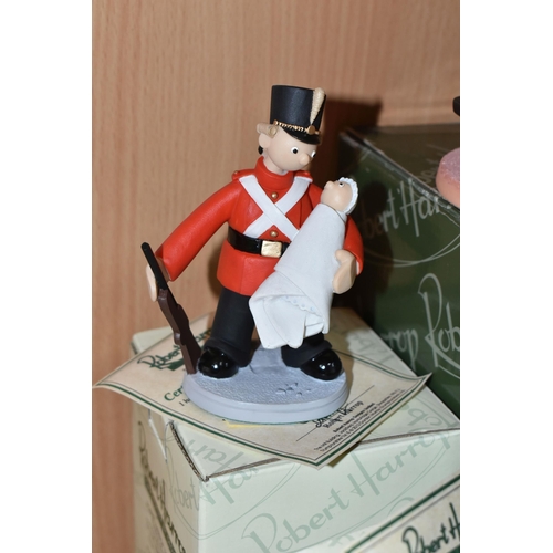 412 - SEVEN BOXED ROBERT HARROP 'THE CAMBERWICK GREEN COLLECTION' FIGURES AND GROUPS, comprising CGS04 Cap... 