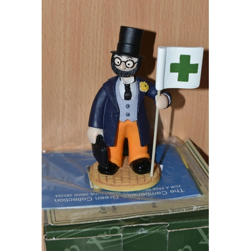 414 - NINE BOXED ROBERT HARROP CAMBERWICK GREEN COLLECTION FIGURES, comprising a Collectors Club Event Pie... 