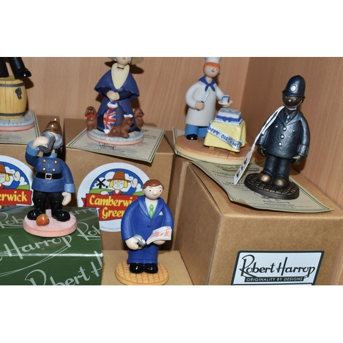 414 - NINE BOXED ROBERT HARROP CAMBERWICK GREEN COLLECTION FIGURES, comprising a Collectors Club Event Pie... 