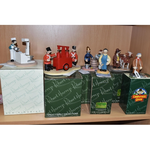 425 - SIX BOXED ROBERT HARROP 'THE CAMBERWICK GREEN COLLECTION' FIGURES AND GROUPS, comprising CGYP01 Lord... 