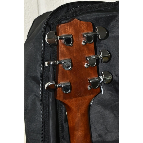 432 - A TAKAMINE G SERIES ACOUSTIC ELECTRIC GUITAR,  six string guitar, model number EGS-330S with a soft ... 