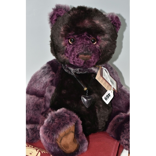 469 - A CHARLIE BEAR 'BLACKBEARY' CB141437, exclusively designed by Isabelle Lee, height approx. 51cm, wit... 