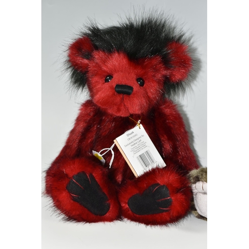 471 - TWO CHARLIE BEARS, comprising 'Smidgen' CB161636, height approx. 34cm, exclusively designed by Isabe... 